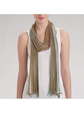 Missoni | Scarf | Striped Knit Shimmer Scarf